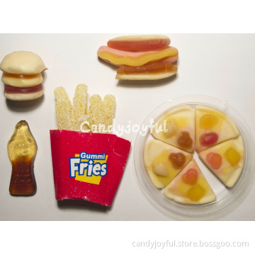 2017 hot new products fast food gummy candy